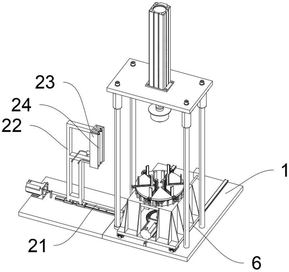 Straight pipe fitting reducing machining equipment for automobile accessory machining