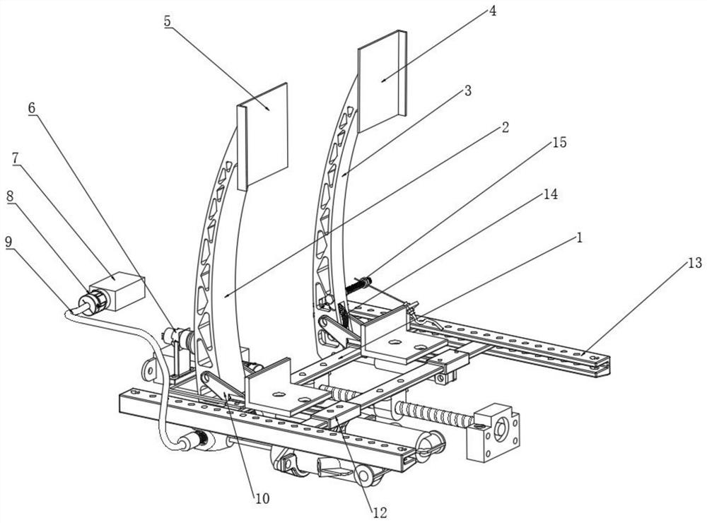 Braking system applied to college student equation and working method thereof