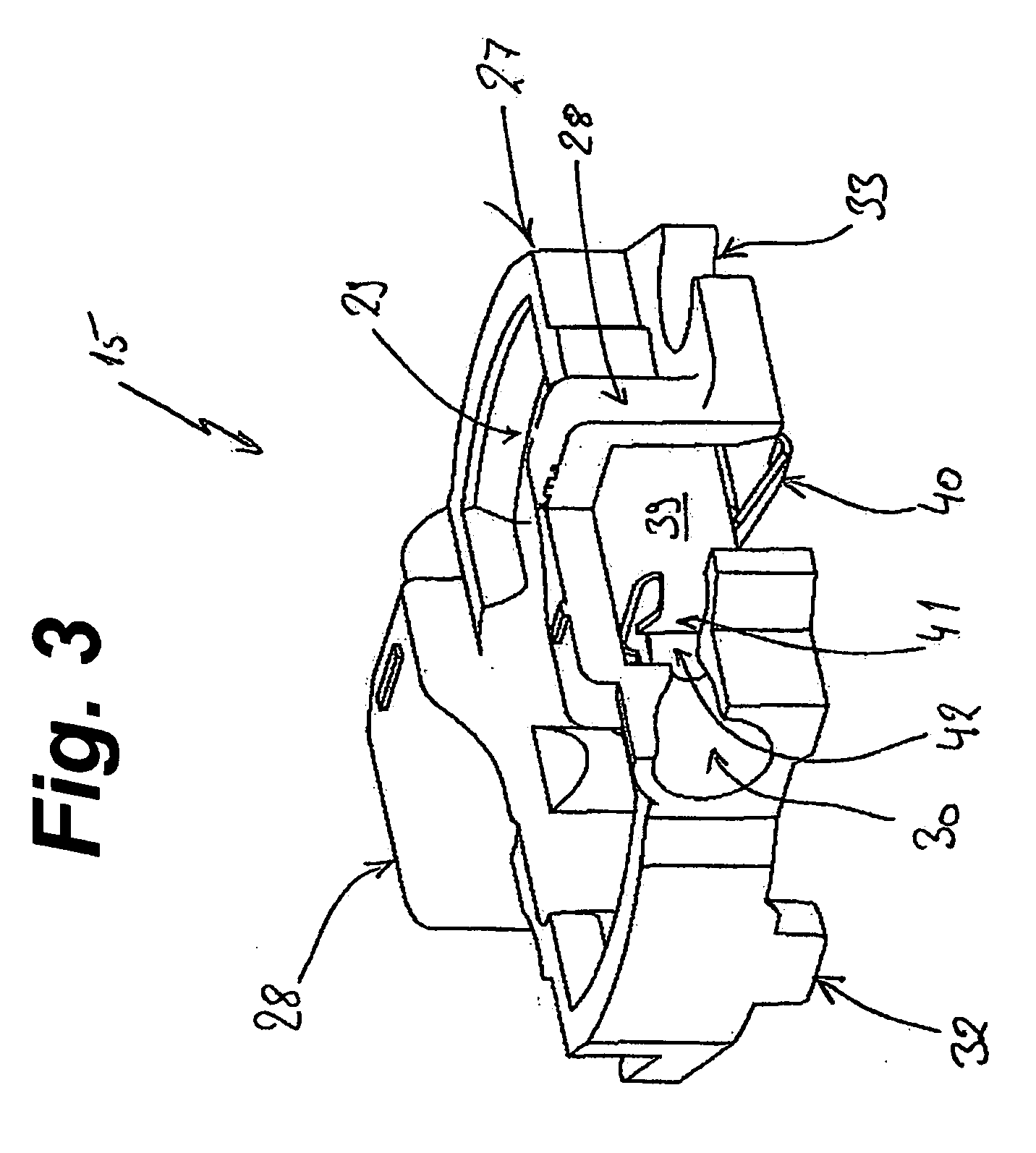 Connector for board-mounted LED