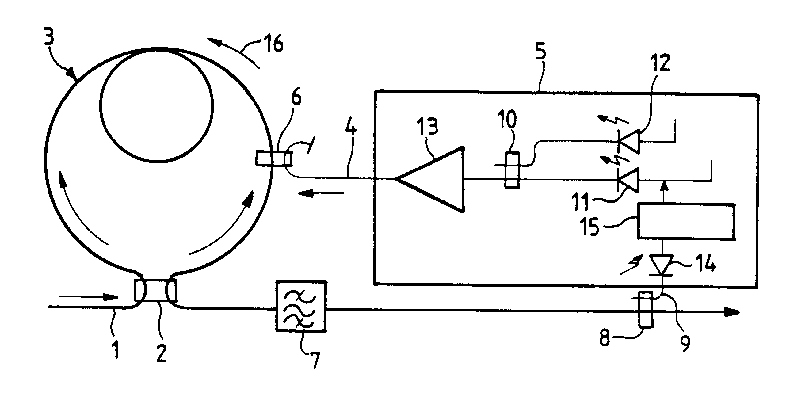 Very high data rate soliton regenerator