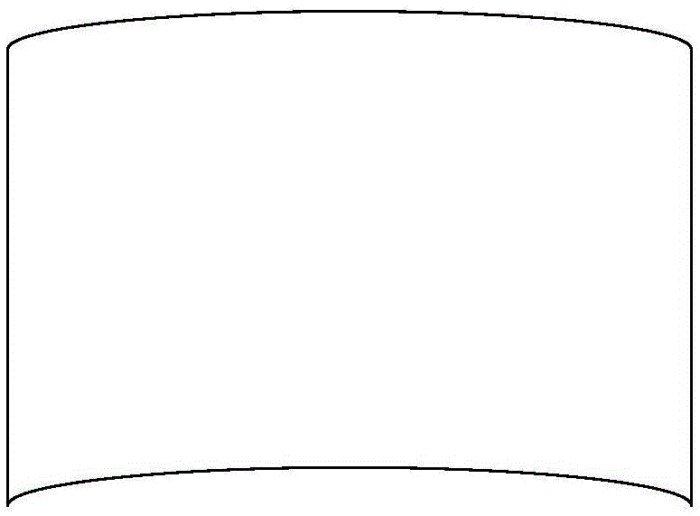 Method and apparatus of displaying and recognizing images on the basis of a curved screen