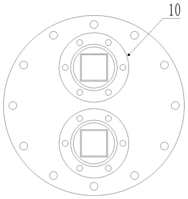 Solid engine thermal insulation layer ablation performance parallel assessment test device