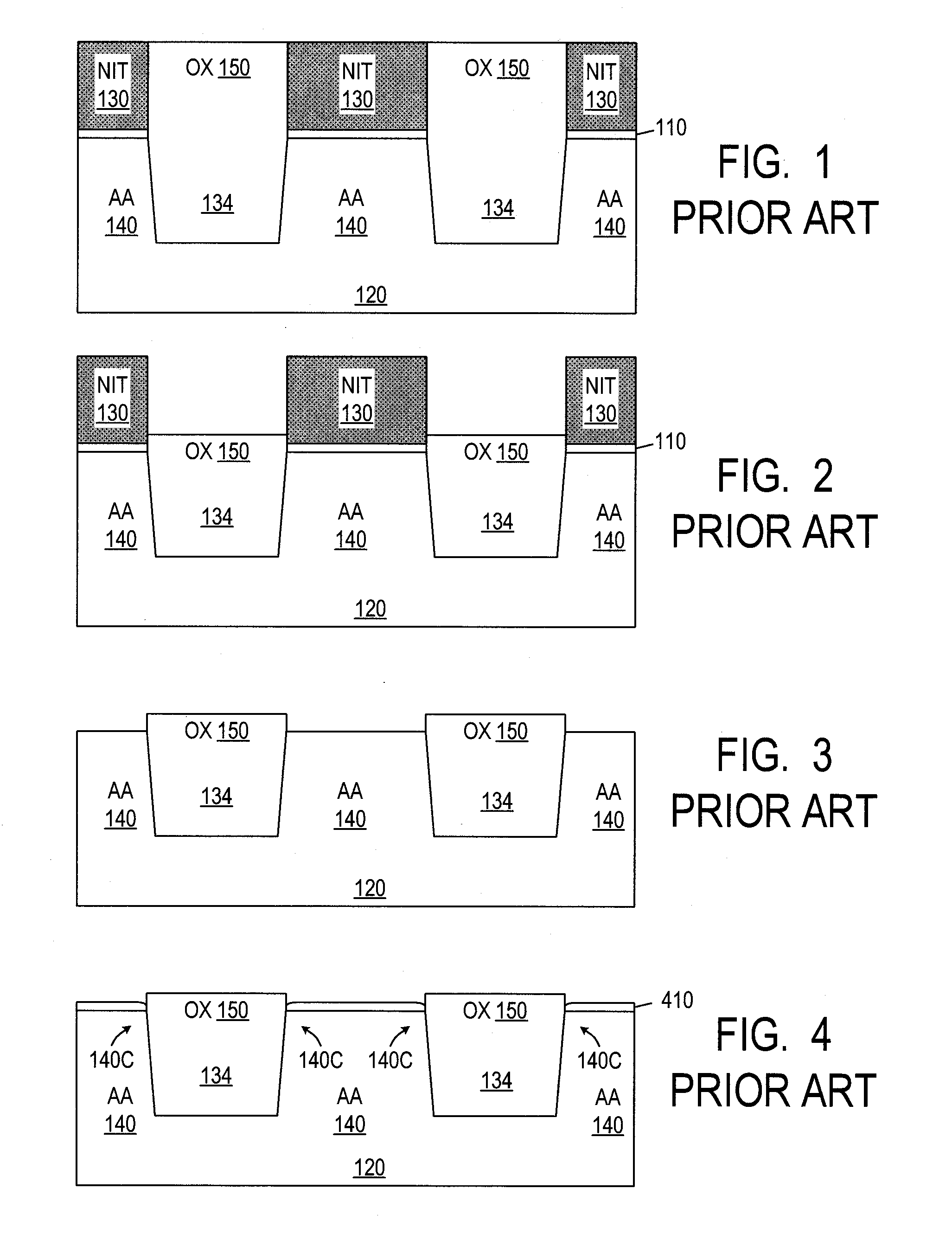 Use of chlorine to fabricate trench dielectric in integrated circuits