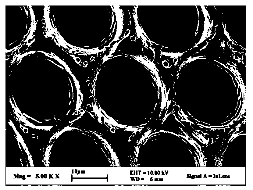 Metal die for coining super-hydrophobic micro-nanometer surface and laser manufacturing method thereof