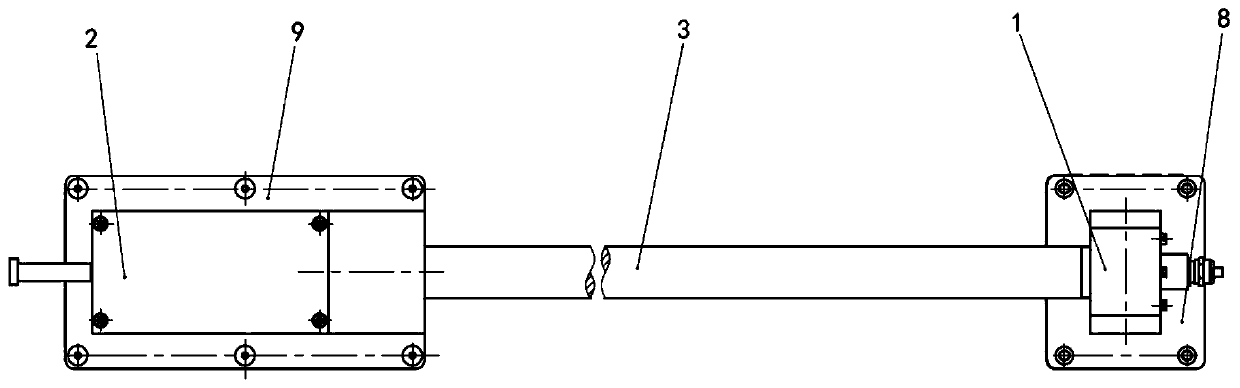 Measurement and calibration integrated marine fiber bragg grating strain sensor system