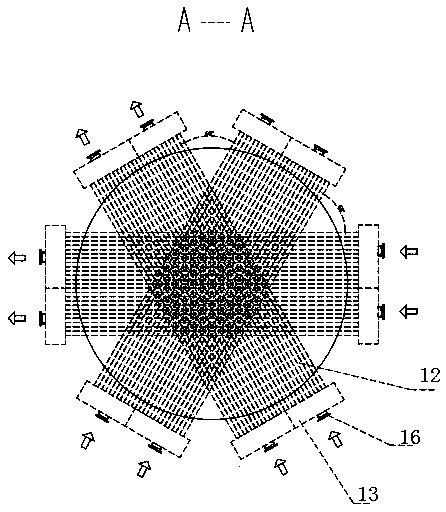 Carbonization system of ammonium bicarbonate