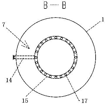 Carbonization system of ammonium bicarbonate