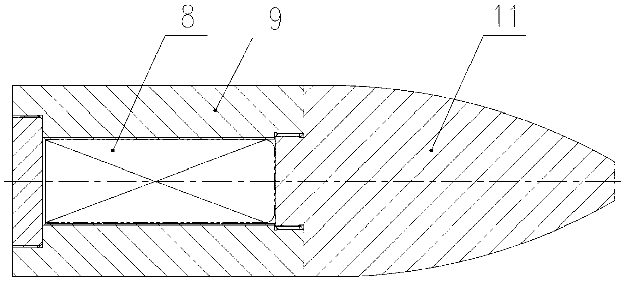 High impact acceleration test system and test method