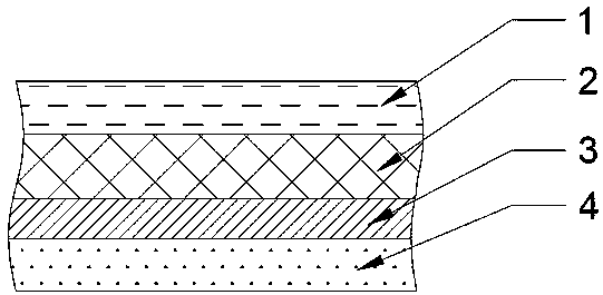 Mobile phone back film for warming hands