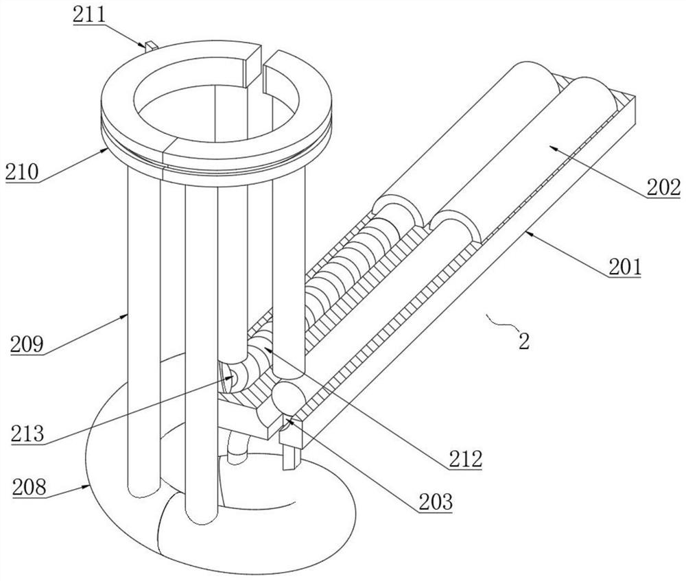 Significant soil loosening device for garden engineering