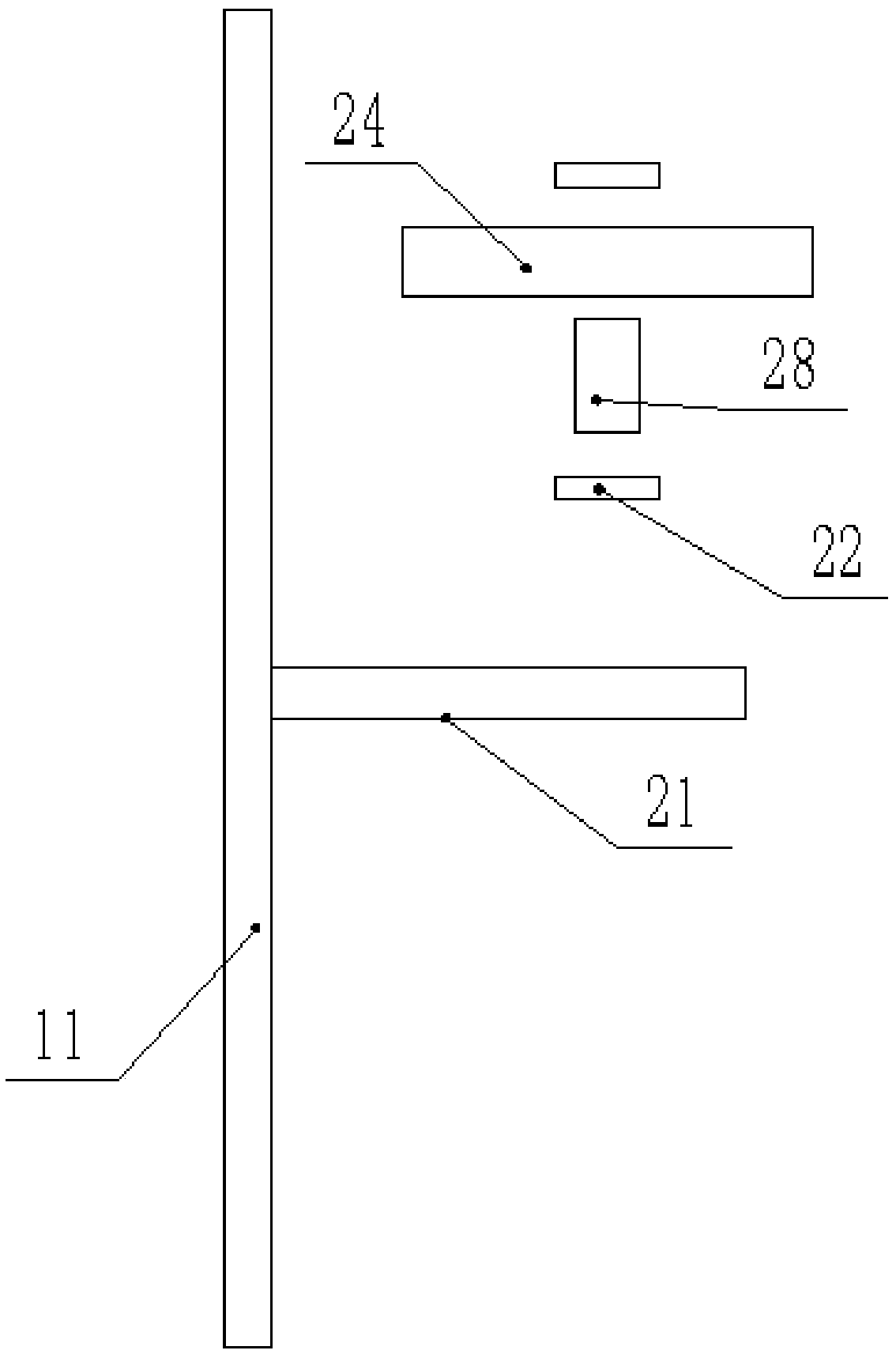 Industrial wheel detection device