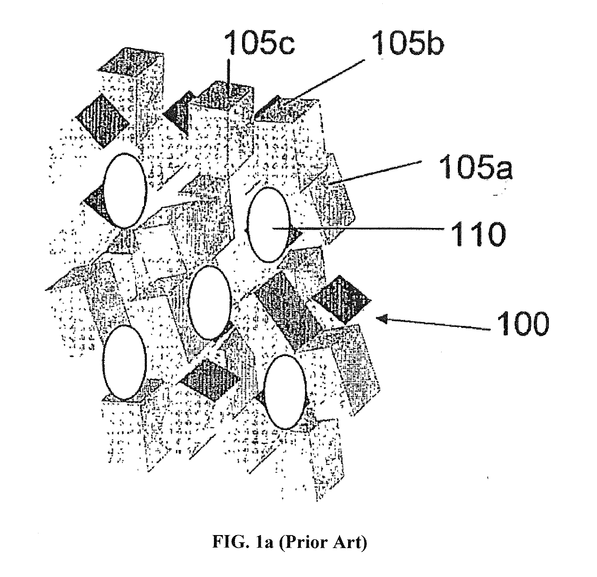 Dehydroxylation pretreatment of inorganic materials in mesopore introduction process