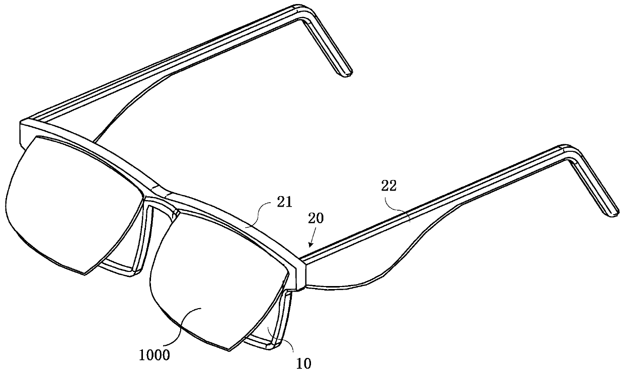 AR display device, transmittance adjusting method thereof and wearable system