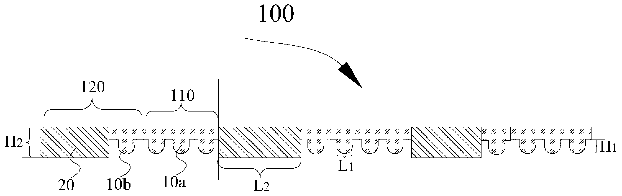 Texture transferring female die, plate and preparation method thereof, shell and electronic equipment