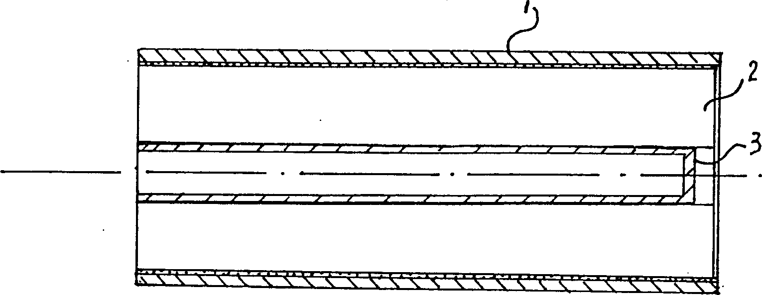 Method for manufacturing heat exchanging tube of heat exchanger