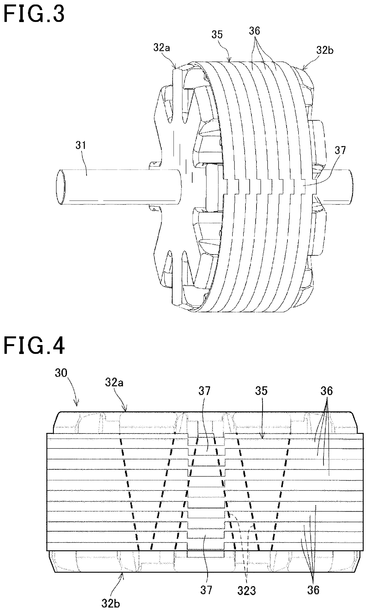 Rotor for rotating electric machine