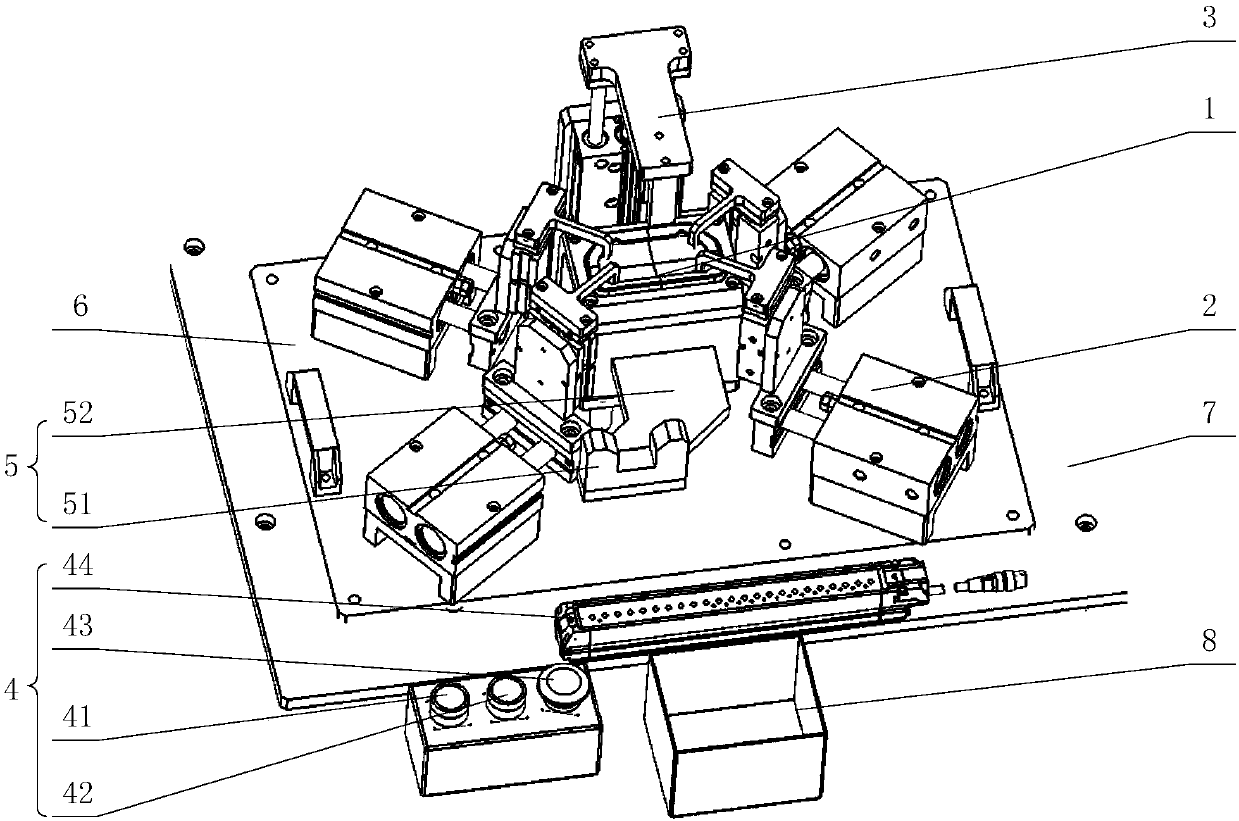 Special clamp for mounting pedal cover