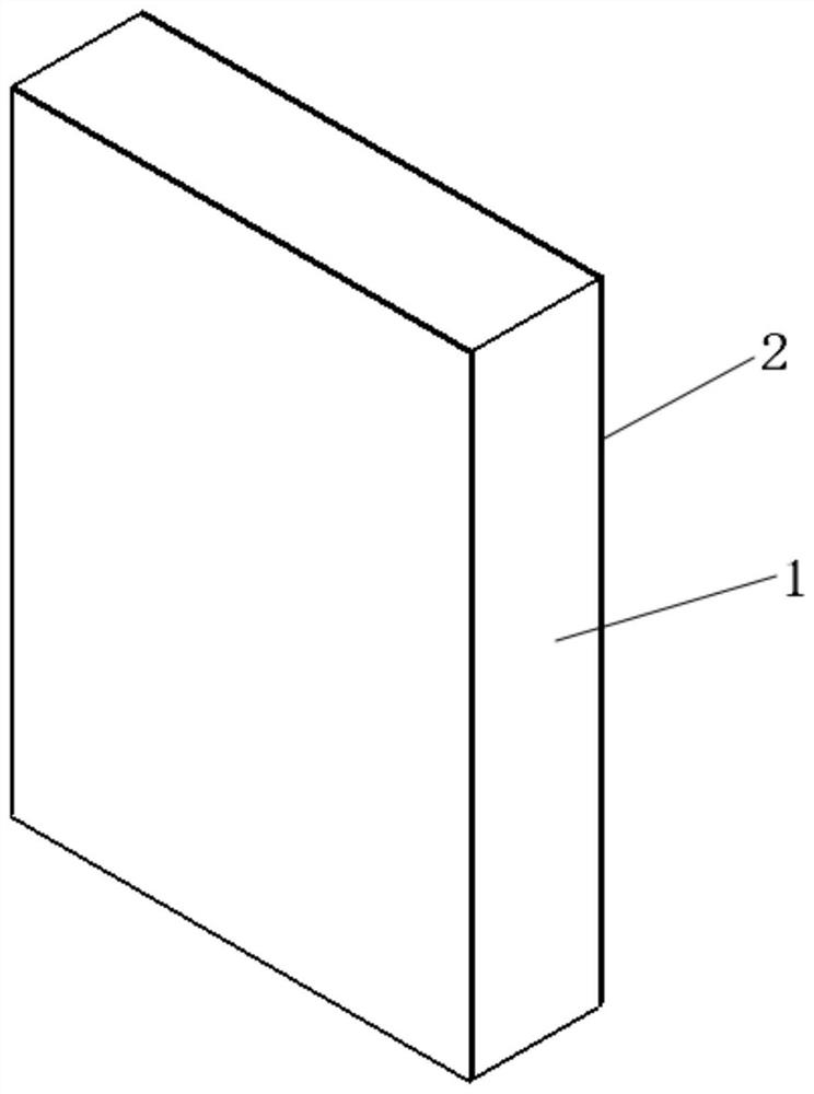 Portable outer formwork, wall body structure and production method of outer formwork