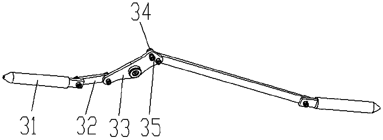 Hydraulic quick-change mechanism for accessory