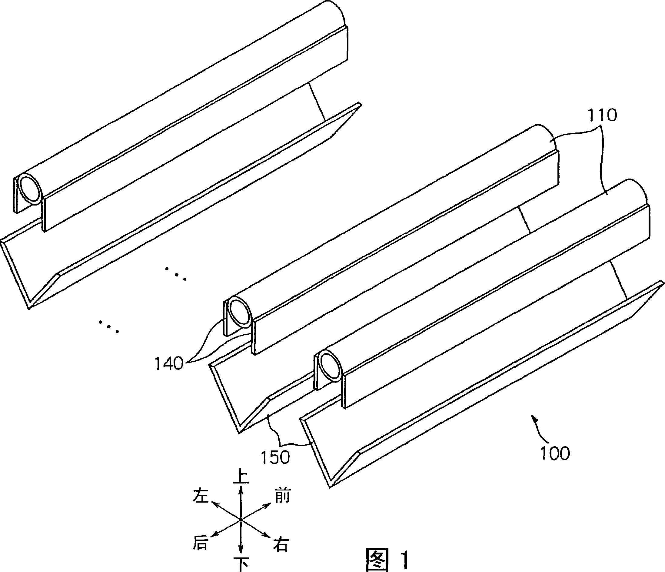 Ceiling radiation system