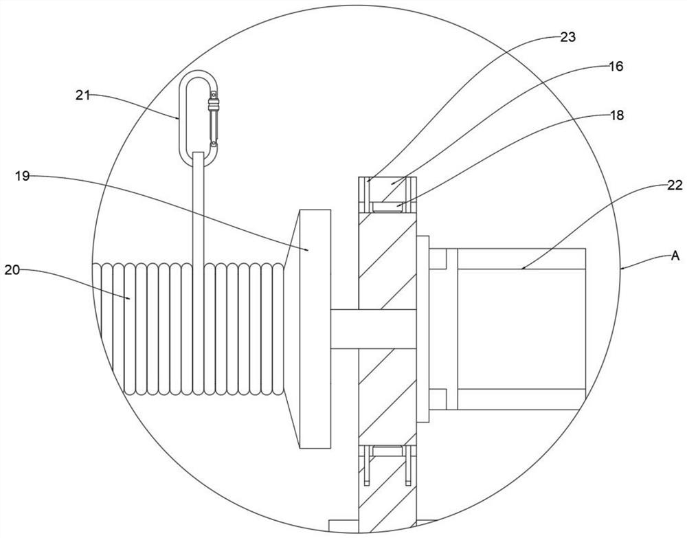 Construction safety protection device for steel structure roof and using method of construction safety protection device