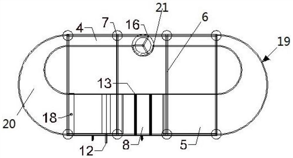 A test method for simulating the release of sediment pollution under the action of river scouring