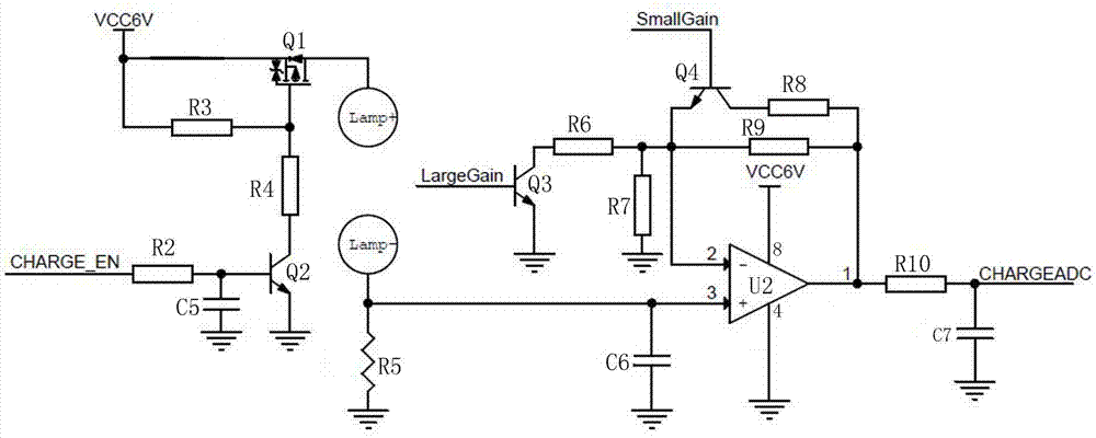 Multi-functional miner lamp charging board circuit and design method thereof