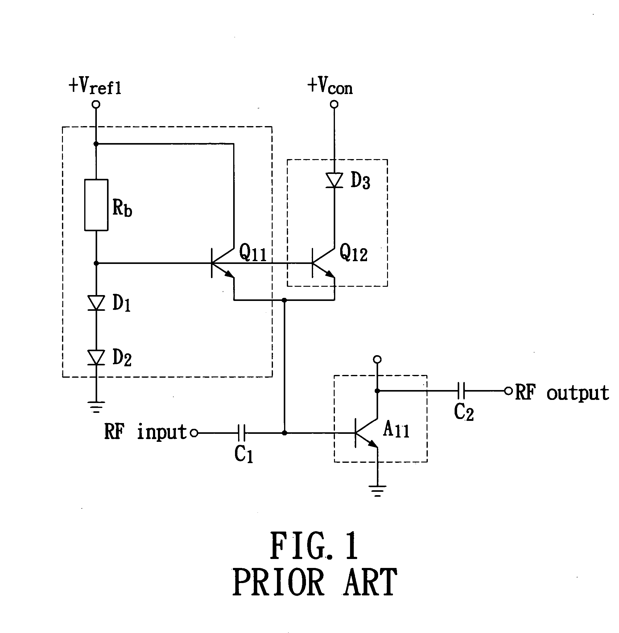 Linearized bias circuit with adaptation