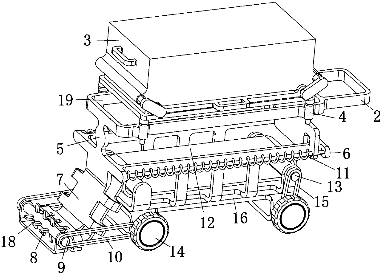 Hand-held turf paving machine