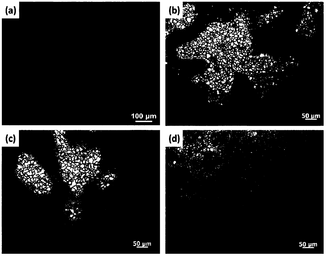 A kind of weak/non-basal texture, low anisotropy az61 magnesium alloy and its preparation method