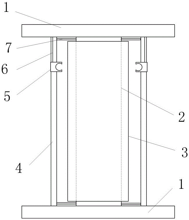 Electric power cable pay-off bracket