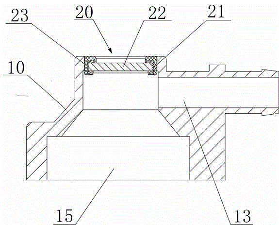 Motorcycle water pump cover with possible function