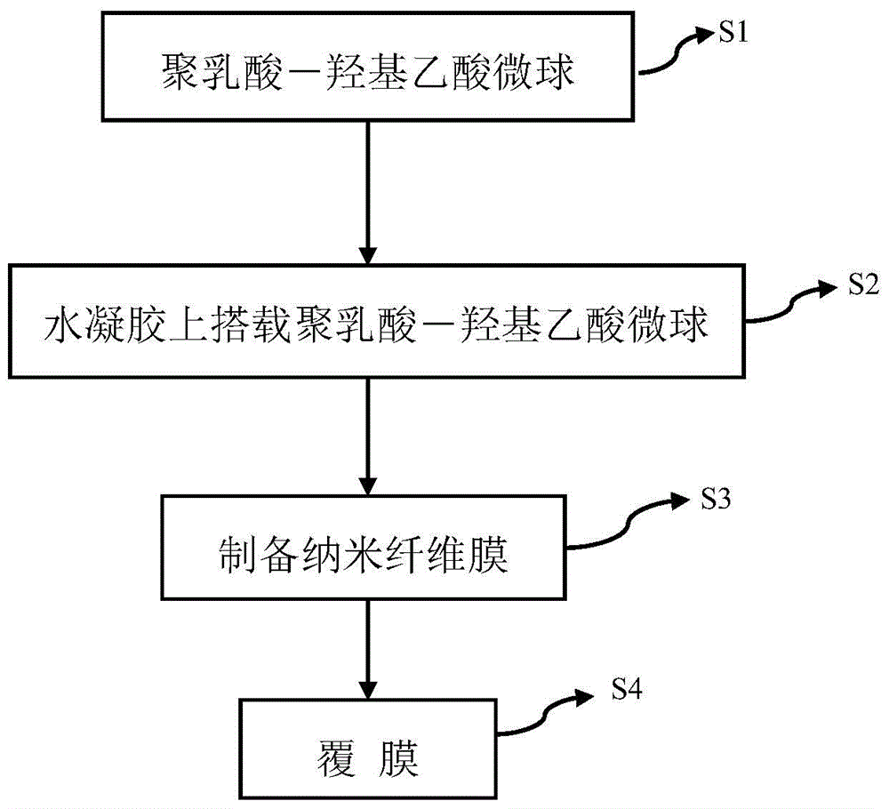 Bionic peritoneum for open treatment and repair of abdominal cavity and preparation method thereof