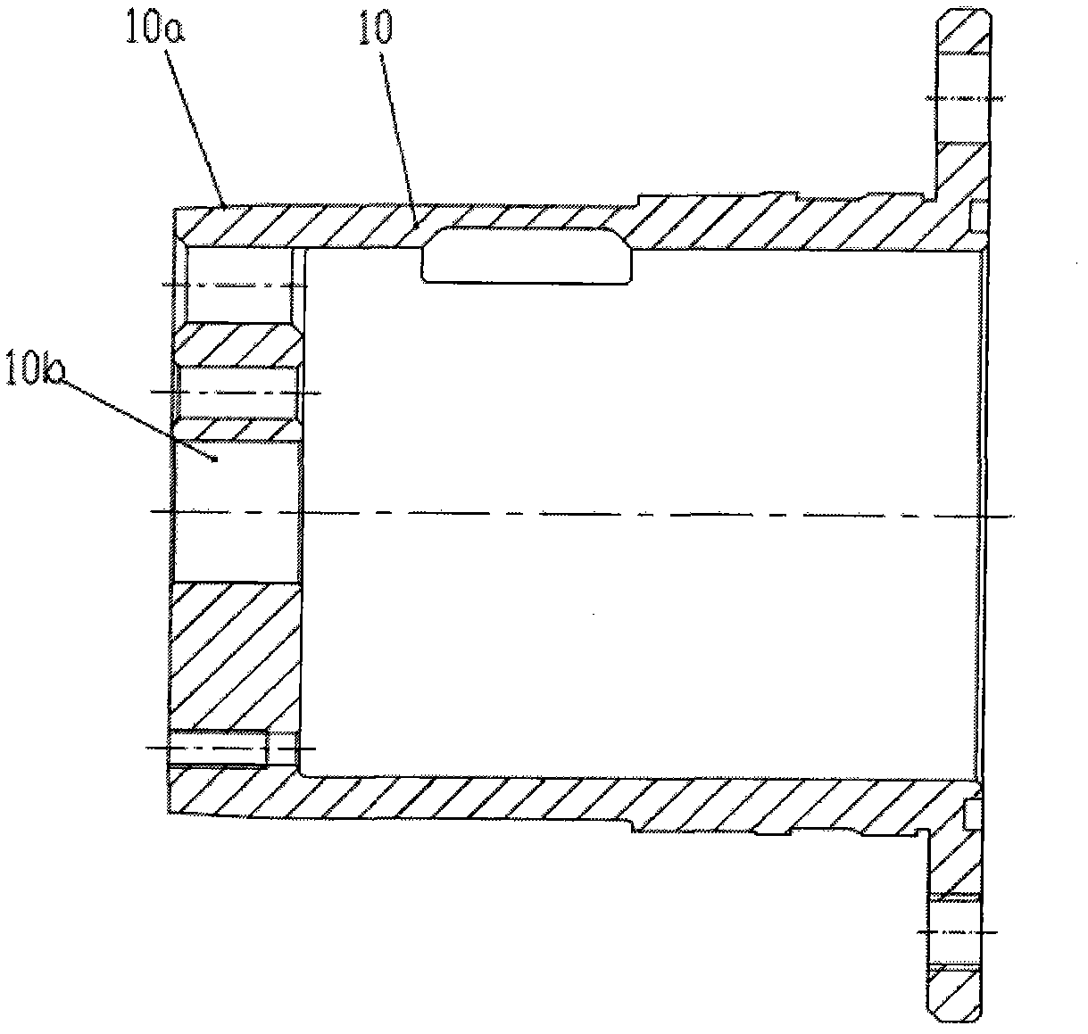 Integrated motor vane pump hydraulic power unit