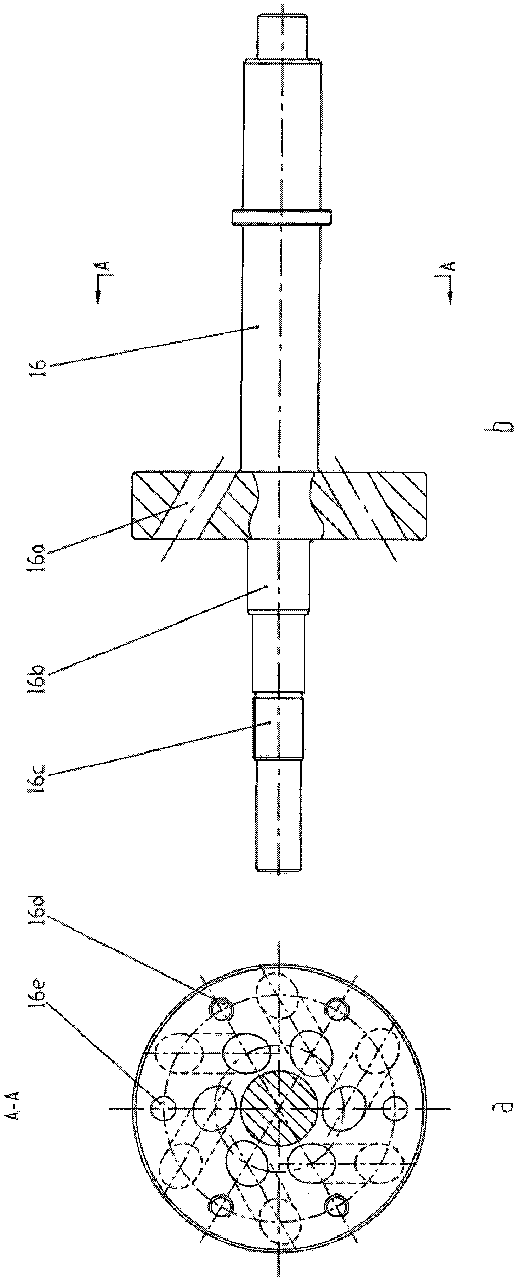 Integrated motor vane pump hydraulic power unit