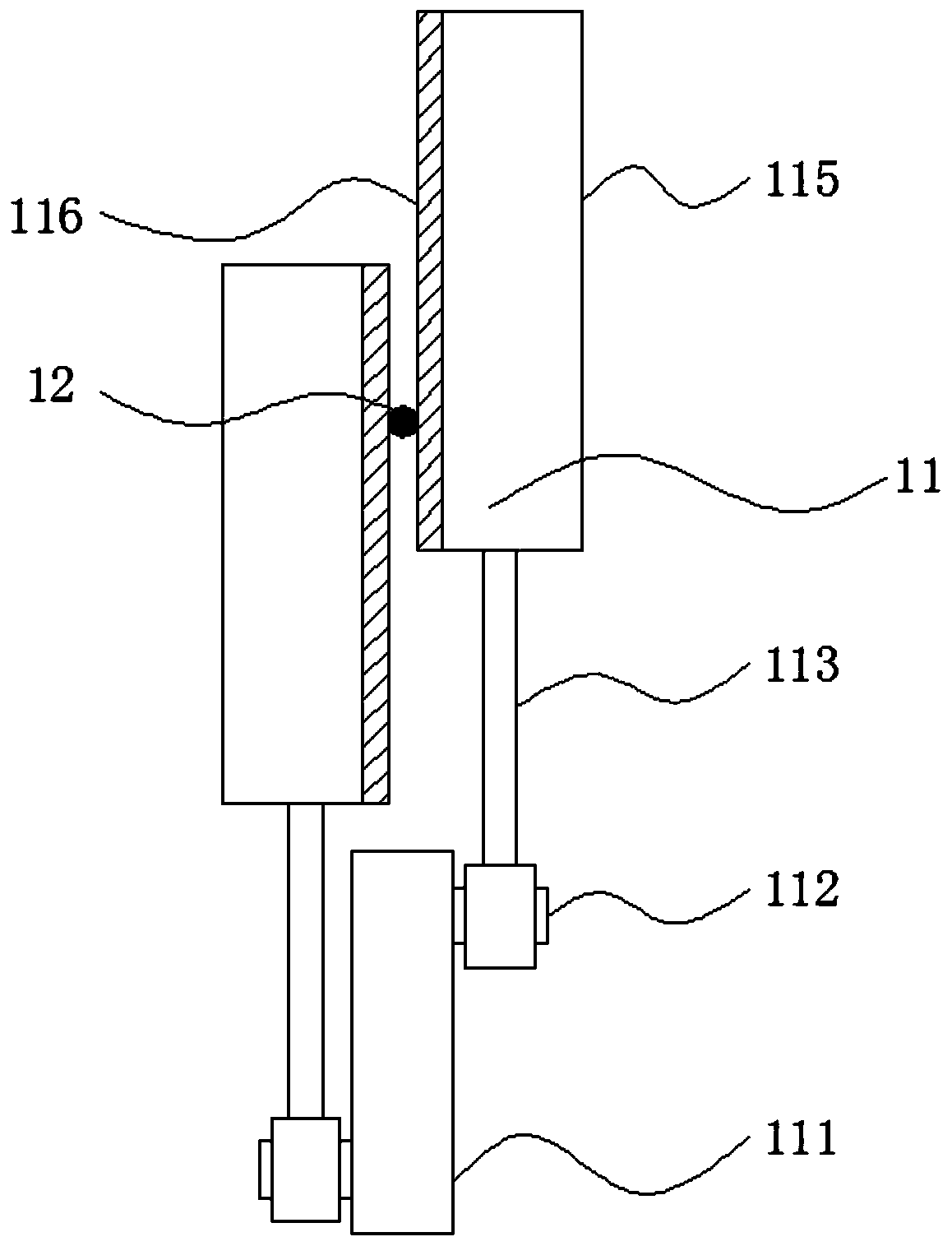 Rotary waxing device of spinning two-for-one twister