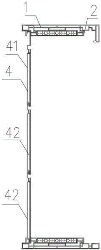 Cabinet with adjustable backboard height