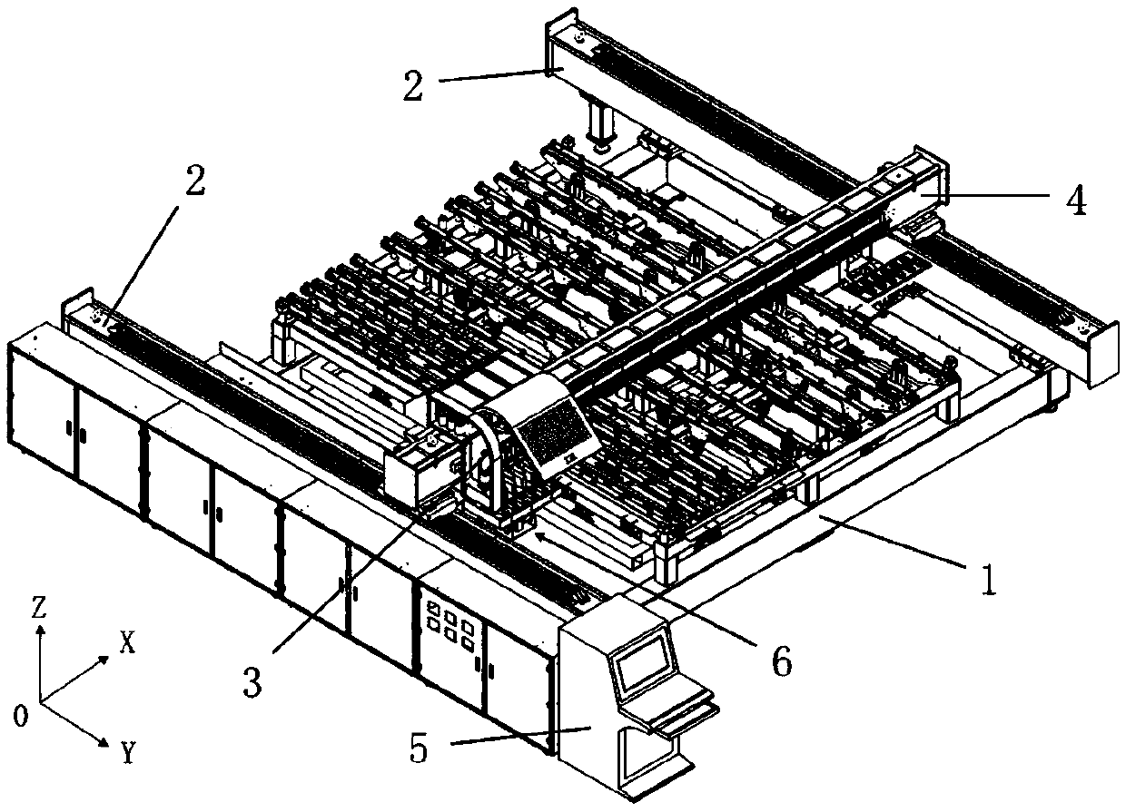 Ink path circulation system and control method of high-temperature glass ink-jet printer