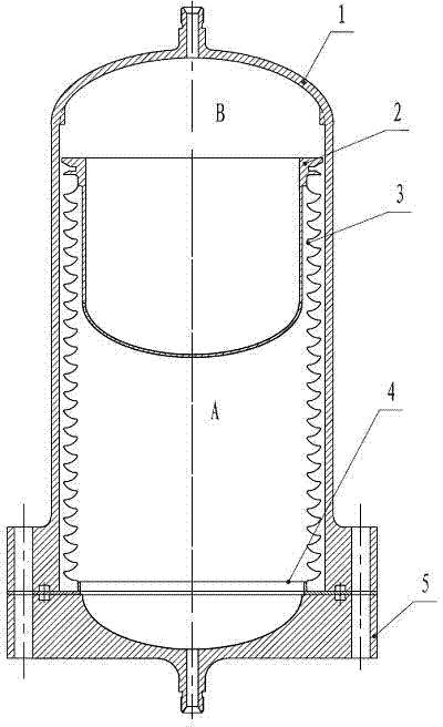 Storage-tank-type crescent corrugated pipe assembly