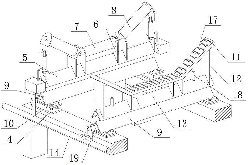 Low-abrasion windproof sealing-tape machine