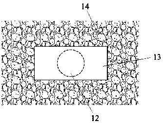 Rectangular drilling stress monitoring device and method