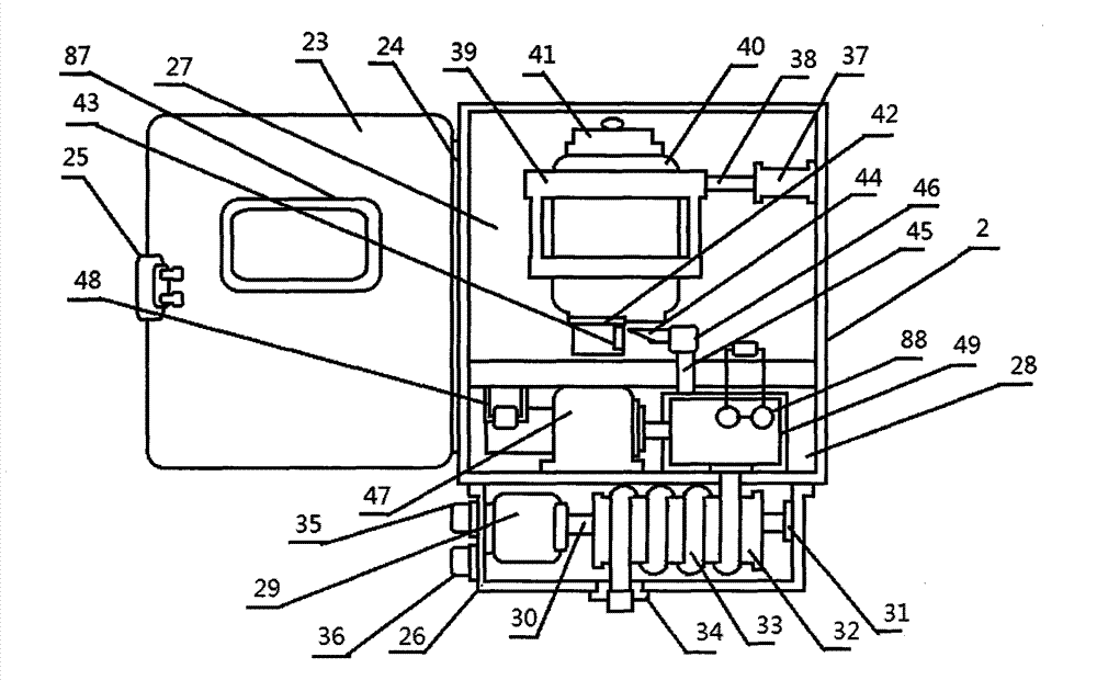 Puncture type drainage and dosage dual-purpose device of medical department