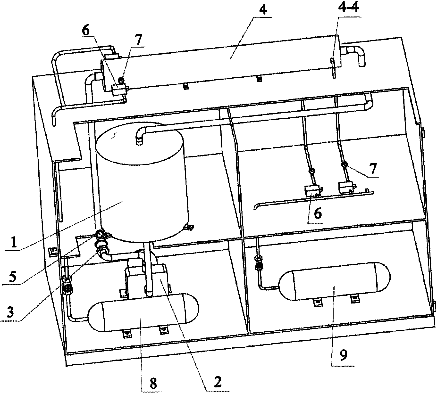 Blood flow simulation device