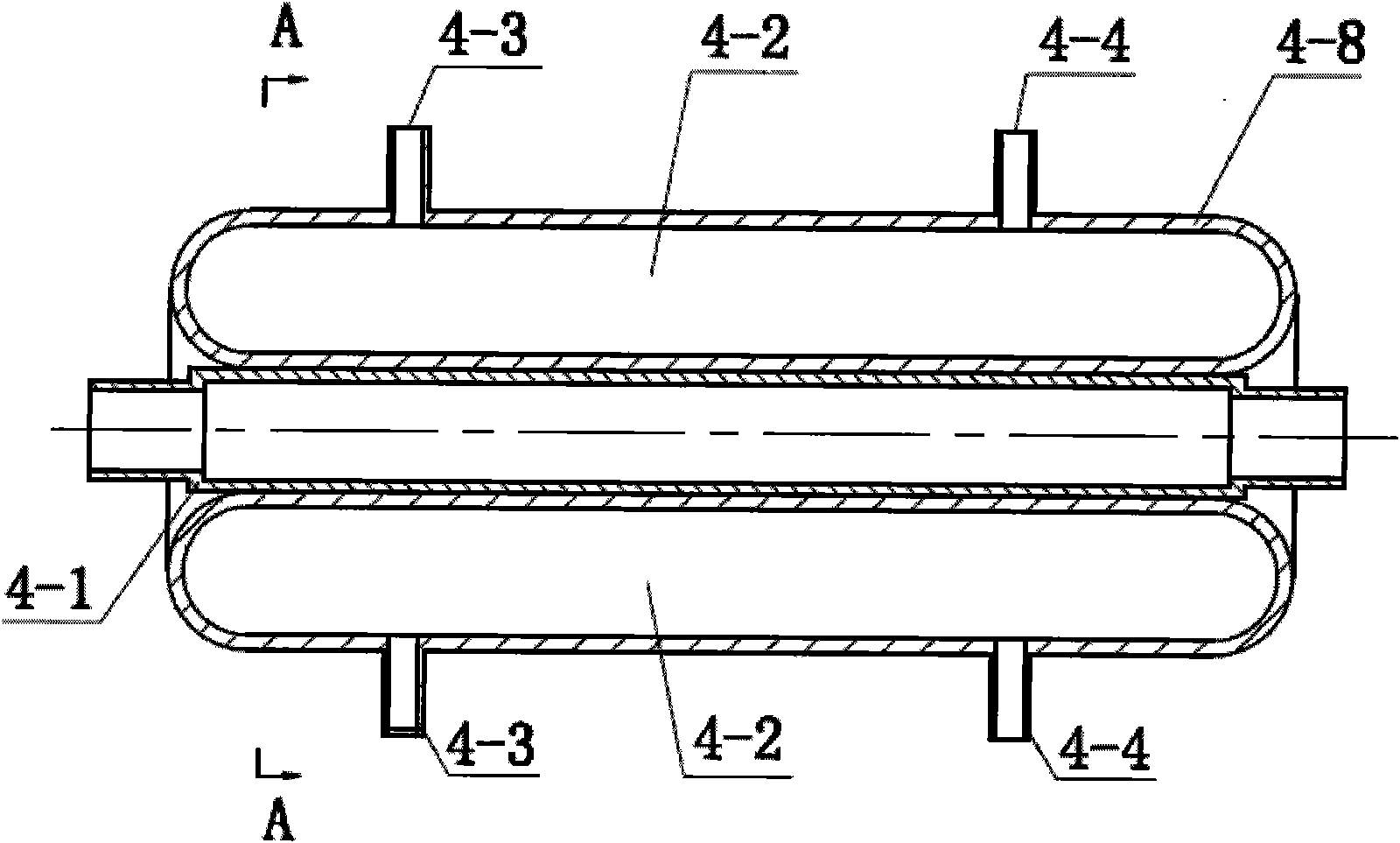 Blood flow simulation device