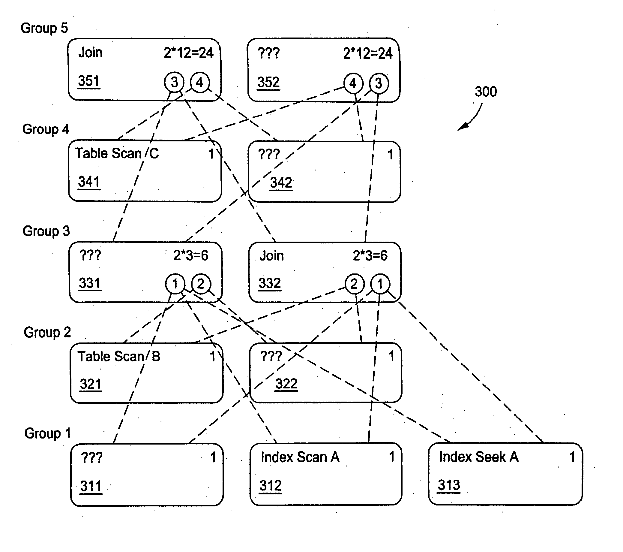 Validating multiple execution plans for database queries