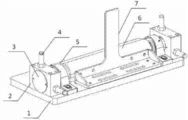 Rotating shaft limiting device