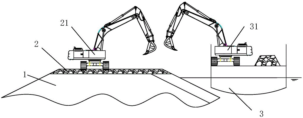 Construction Method of Rock-fill Concrete Used for Foundation Platform of Wave Wall