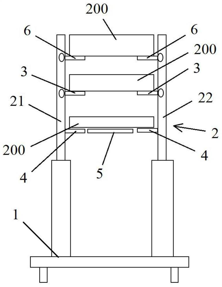 Special-shaped cigarette rapid stacker and stacking method thereof