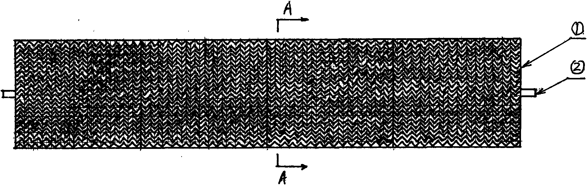 Reciprocating type heat radiation air-preheating energy-saving fire grate