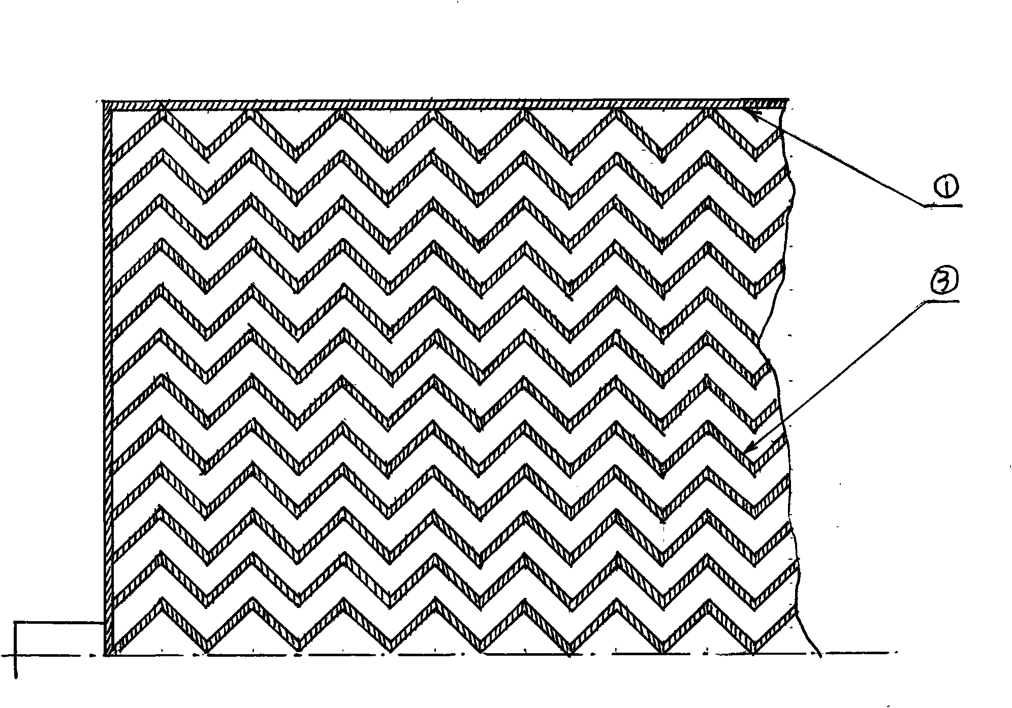 Reciprocating type heat radiation air-preheating energy-saving fire grate